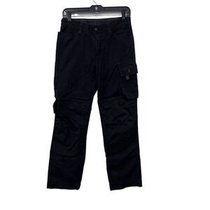 Helly‎ Hansen Mens Pants C38 (27.5-29) Black Oxford Workwear Cargo Stretch